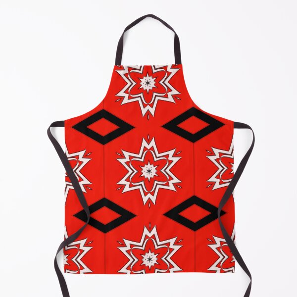 Item preview, Bright Red Kaleidoscope Pattern (Seamless) 3 designed and sold by Swabcraft.