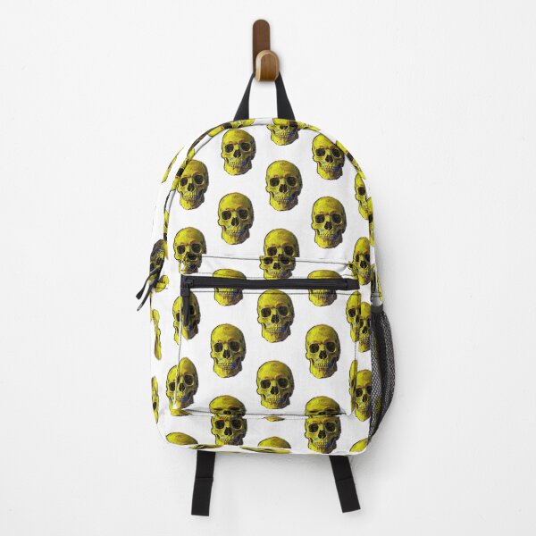 Item preview, Yellow Bone Shadow Skull Art designed and sold by WildArtDesigns.
