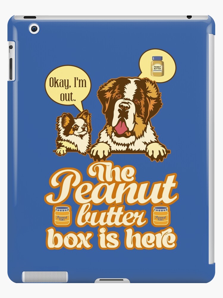 The Peanut Butter Box Is Here: Doggy Duo Version Funny St. Bernard Dog  Commercial Humor