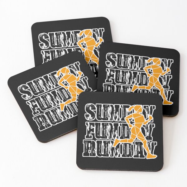 Item preview, SUNDAY, FUNDAY, RUNDAY ORANGE RUNNER WOMEN designed and sold by the Zarock Shop.
