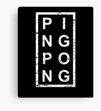 Stylish Ping Pong Canvas Print