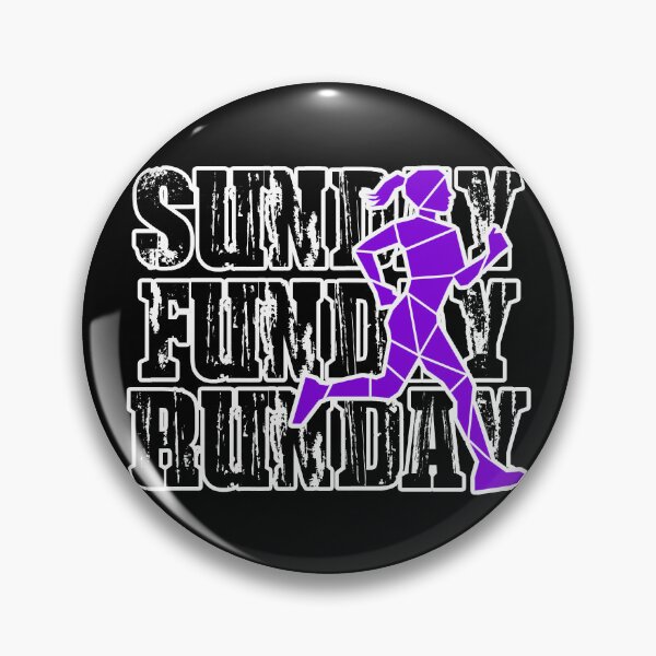 Item preview, SUNDAY, FUNDAY, RUNDAY PURPLE RUNNER WOMEN designed and sold by the Zarock Shop.