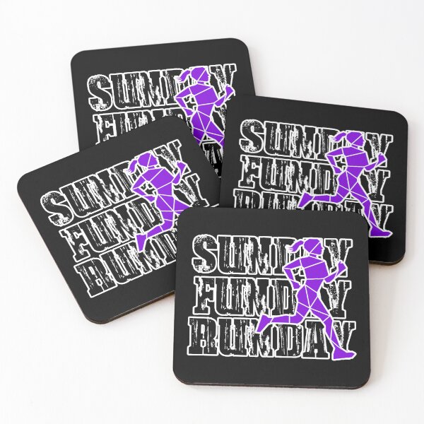 Item preview, SUNDAY, FUNDAY, RUNDAY PURPLE RUNNER WOMEN designed and sold by the Zarock Shop.