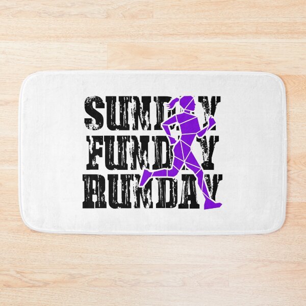 Item preview, SUNDAY, FUNDAY, RUNDAY PURPLE RUNNER WOMEN designed and sold by the Zarock Shop.