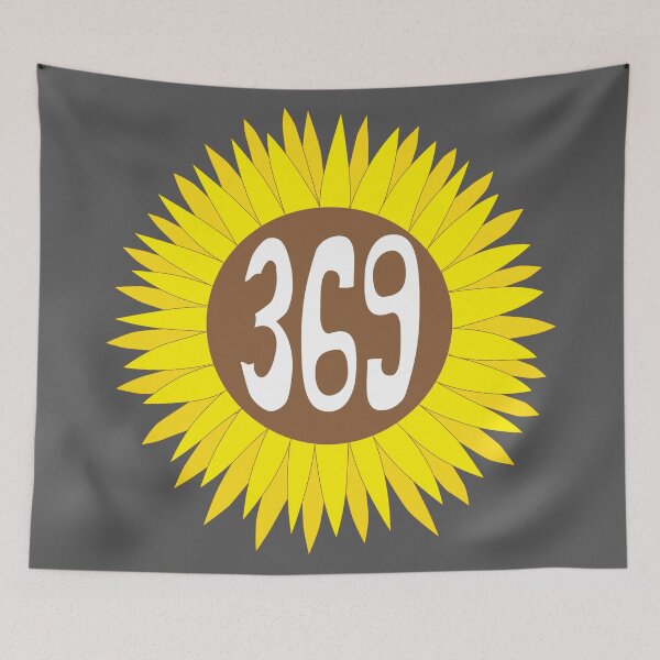 Item preview, Hand Drawn California 369 Area Code Sunflower designed and sold by itsrturn.