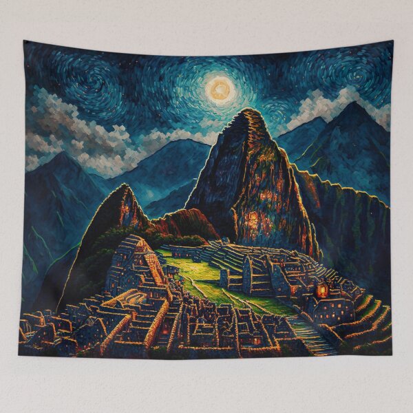 Item preview, Starry night in Macchu Pichu designed and sold by luisraultg.