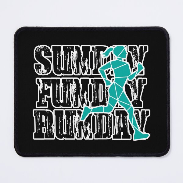 Item preview, SUNDAY, FUNDAY, RUNDAY GREEN RUNNER WOMEN designed and sold by the Zarock Shop.