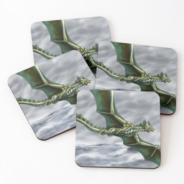 Item preview, Bronze Dragon Over Stormy Seas designed and sold by Jeenakatarox.