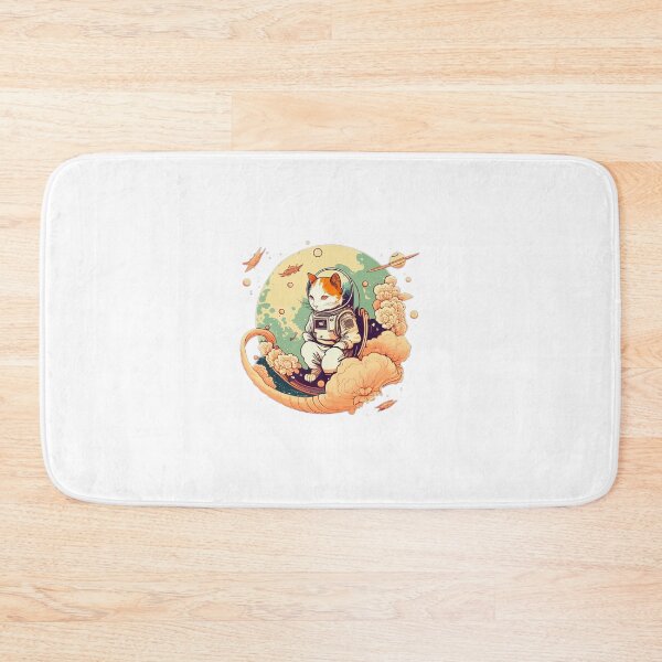 Item preview, astro cat  to the moon designed and sold by Deluzion.