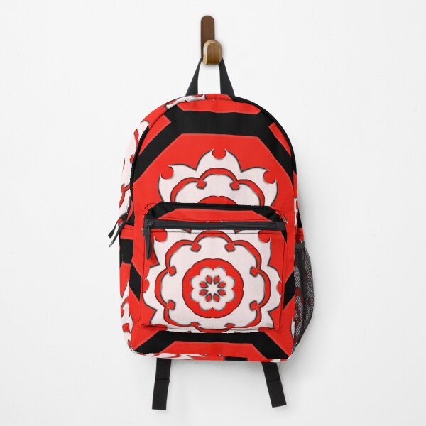 Item preview, Bright Red Kaleidoscope Pattern (Seamless) 12 designed and sold by Swabcraft.