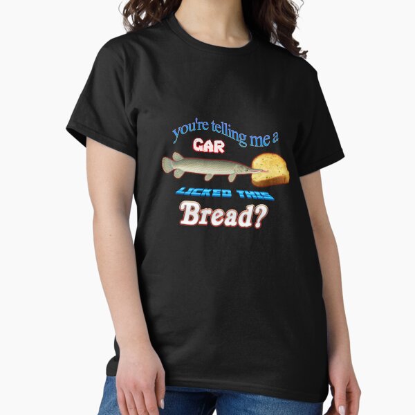 Vista previa del artículo con la obra «¿Me estás diciendo que un gato lamió este pan?», diseñado y vendido por snazzyseagull.