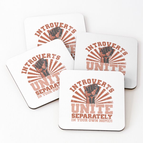 Item preview, Introverts Unite Separately In Your Own Homes designed and sold by Gekharita.