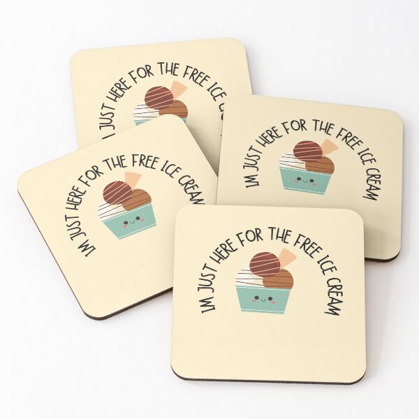 Item preview, Im just here for the free ice cream designed and sold by We Grow.