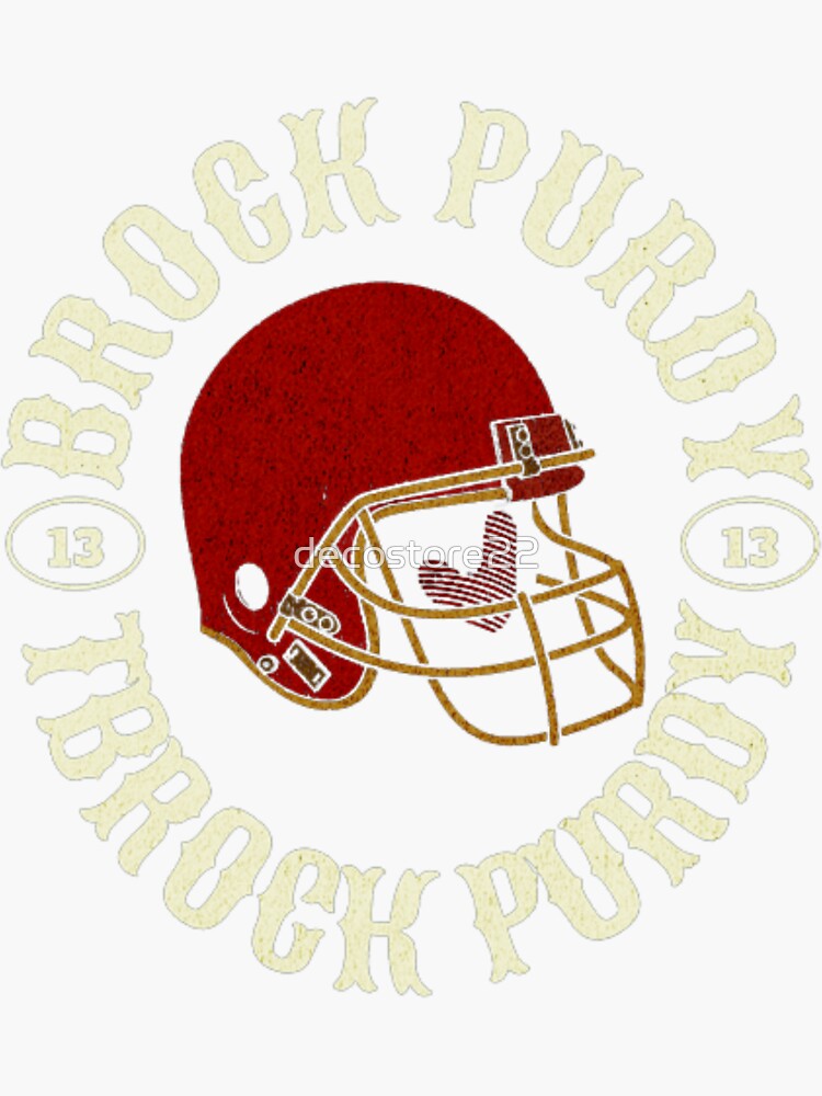 Brock Purdy 13 Sticker for Sale by jeffhaab917