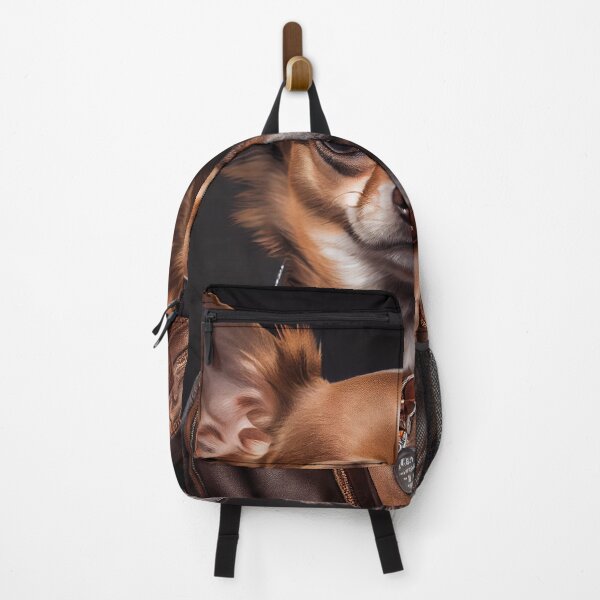 Item preview, Chihuahua wearing leather jacket - Dog Breed Portrait designed and sold by Nalaxation.