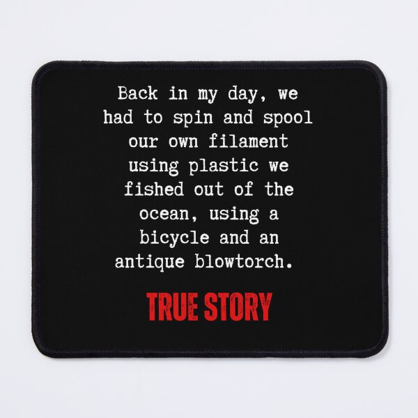 Item preview, Back In My Day 3D Printing designed and sold by BadAttitudeTees.
