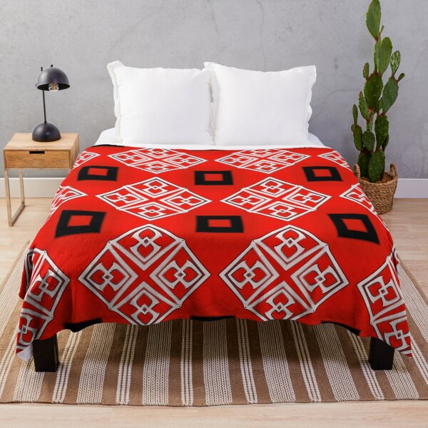 Item preview, Bright Red Kaleidoscope Pattern (Seamless) 17 designed and sold by Swabcraft.