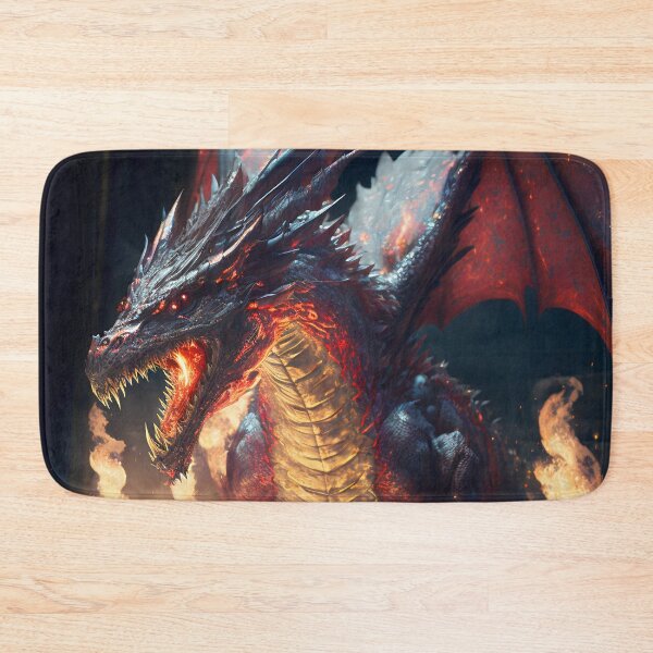 Item preview, Fierce Inferno: The Dark Dragon's Breath designed and sold by oanaunciuleanu.