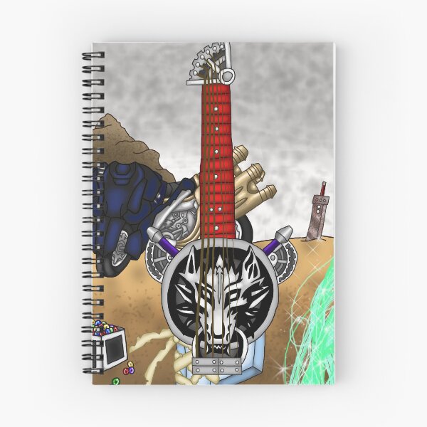 Item preview, Fusion Keyblade Guitar #2 - Fenrir & Fusion Sword designed and sold by FieryWindWaker.