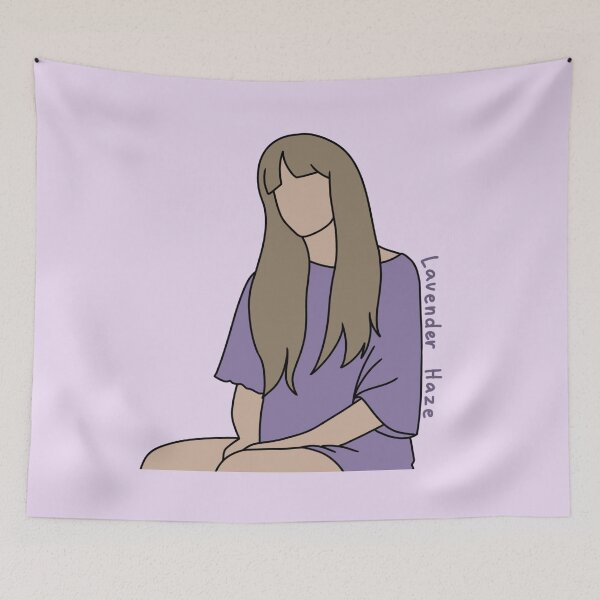 Item preview, Taylor Swift - Lavender Haze (faceless vector art) designed and sold by Lucesco.