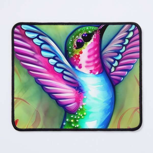 Item preview, Colorful Hummingbird Art designed and sold by BeansHotTees.