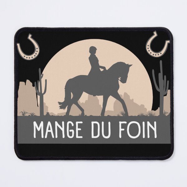 Item preview, Mon thérapeute mange du foin Cavalière montant des chevaux humour designed and sold by Niko Samuel.
