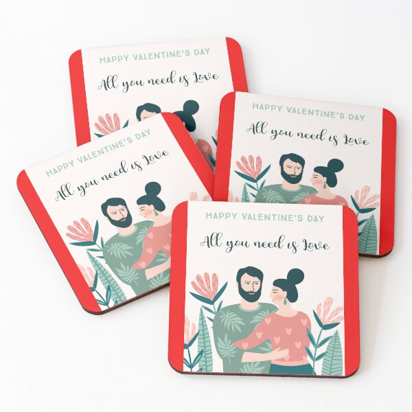 Item preview, Happy Valentine's Day - All you need is love designed and sold by mturns57.