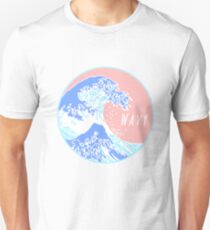 Camiseta unisex Estética gran ola ondulada