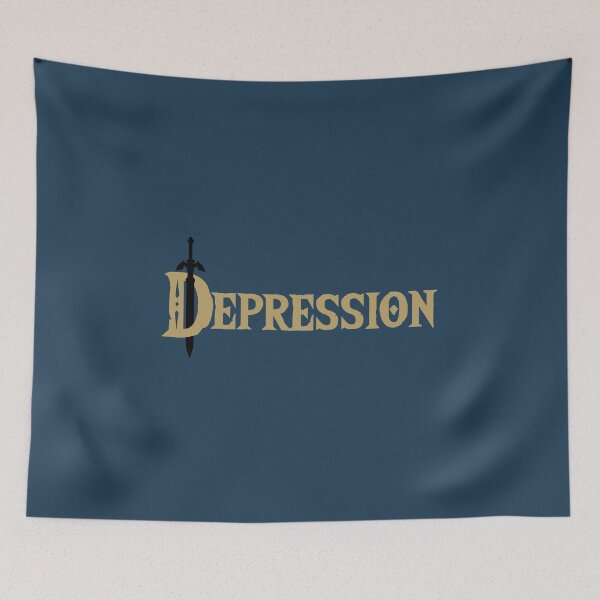 Item preview, Legend of Depression sword Parody designed and sold by everything4eva.