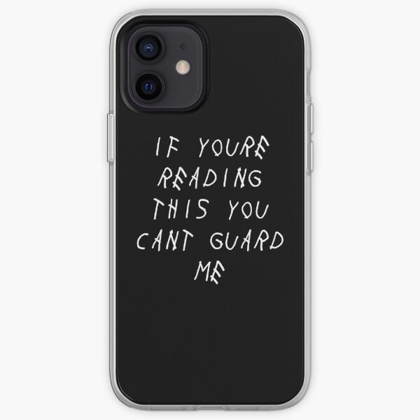 Si estás leyendo esto no puedes protegerme - Baloncesto Funda blanda para iPhone
