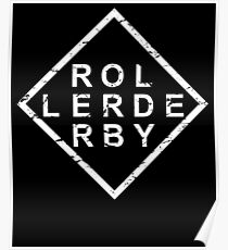Stylish Roller Derby Poster