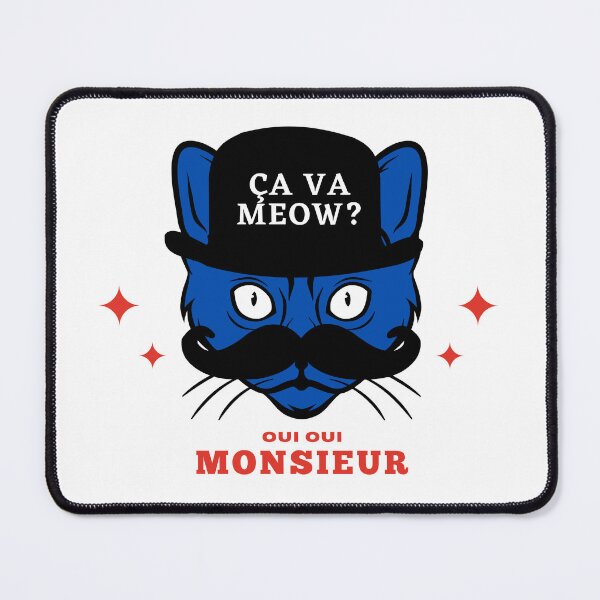 Item preview, Ça Va Meow? designed and sold by TheBoldResolve.