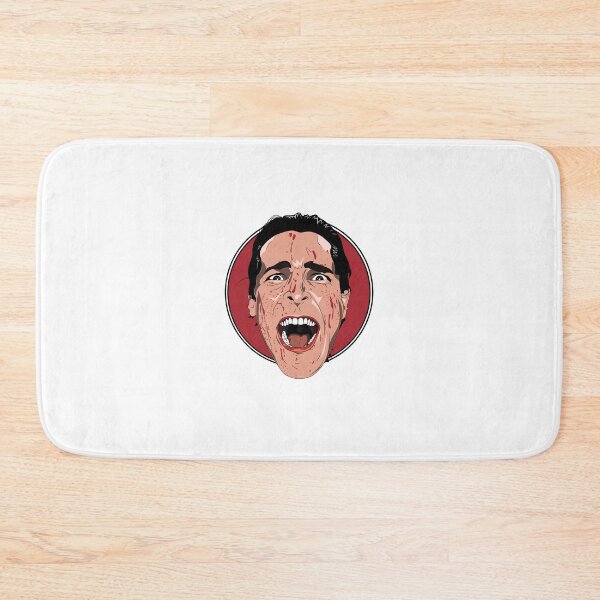 Item preview, American Psycho Bloody Face Cartoon designed and sold by zdburrage.
