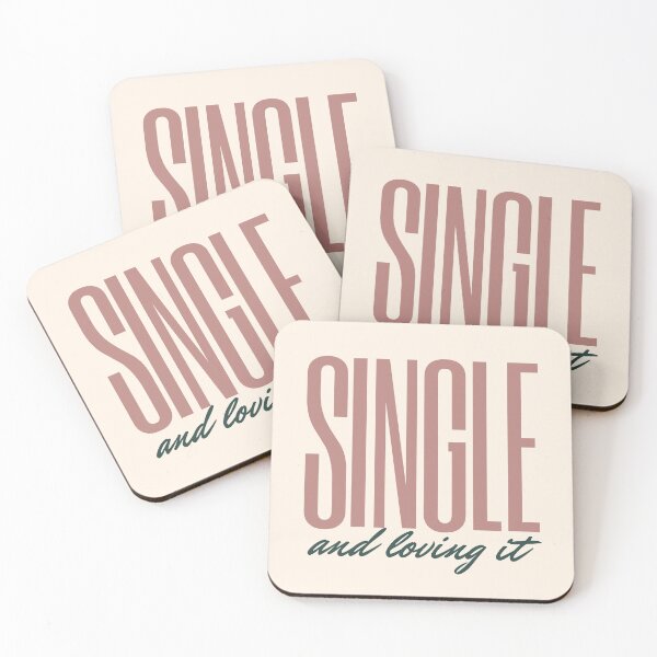 Item preview, Single and Loving It designed and sold by 4CoolKats.