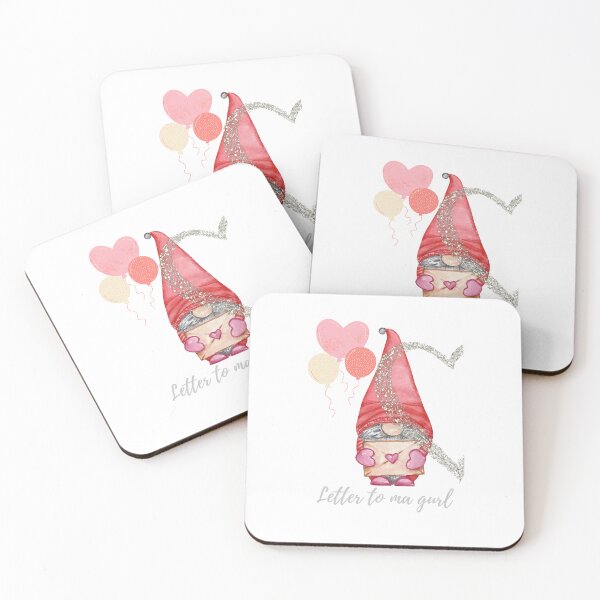 Item preview, Gnome Red Heart Letter Valentine Clipart designed and sold by ASHSTYLE25.