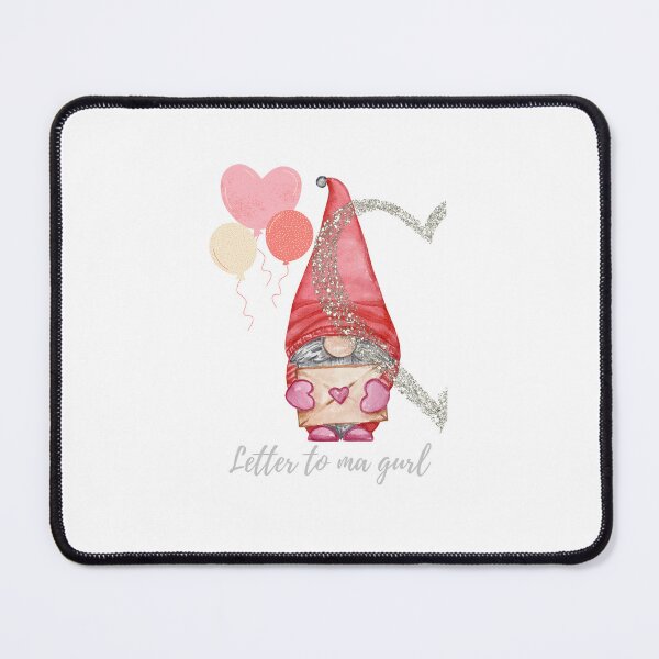 Item preview, Gnome Red Heart Letter Valentine Clipart designed and sold by ASHSTYLE25.