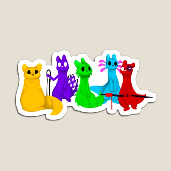 Item preview, Rain World DOWNPOUR characters designed and sold by feralandfine.
