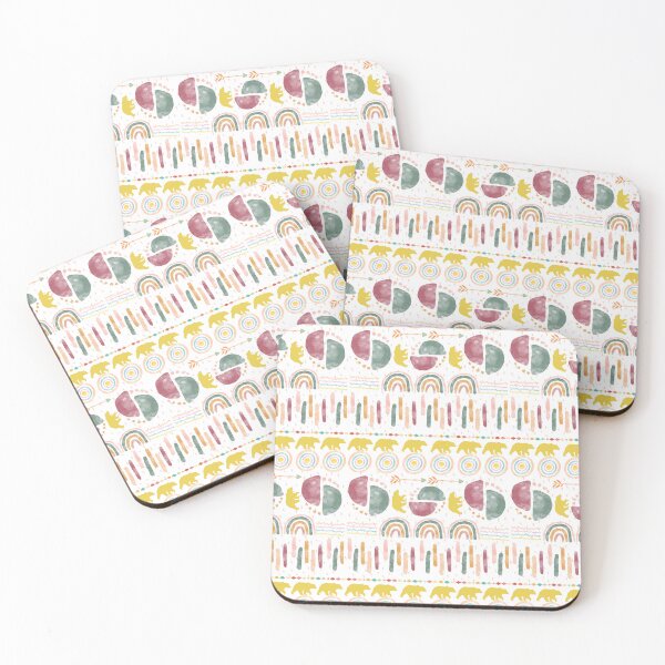 Item preview, Modern Bear Pattern designed and sold by LifeNonchalant.