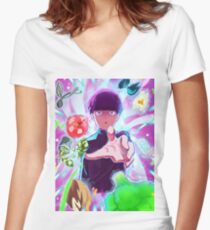 im terrible Women's Fitted V-Neck T-Shirt