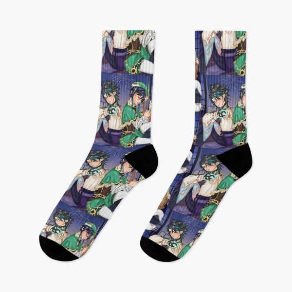 Item preview, Xiao and Venti - Genshin Impact  designed and sold by shahdraws.