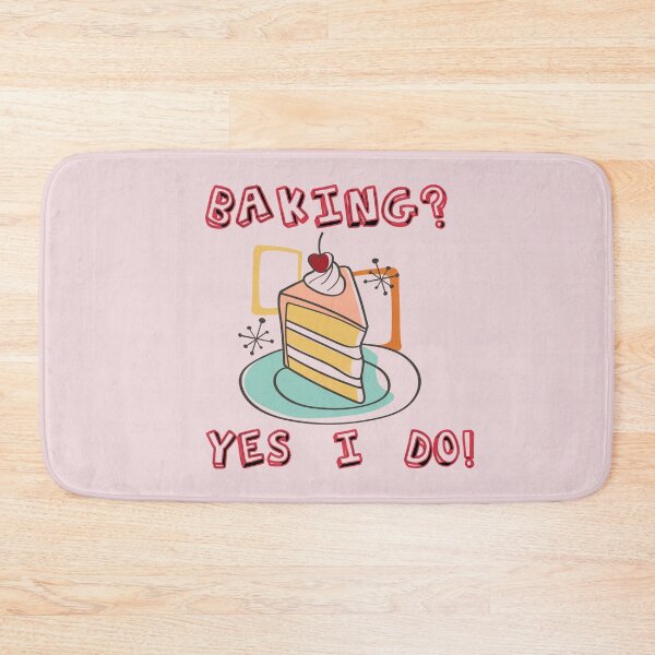 Item preview, Baking? Yes I Do Funny Cute Baker's Quote designed and sold by GulQari.