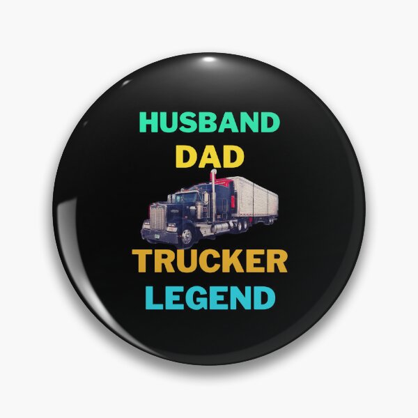 Item preview, Husband Dad Trucker Legend designed and sold by Echo Aesthetics.