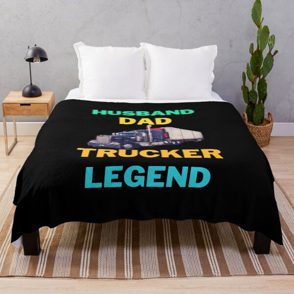 Item preview, Husband Dad Trucker Legend designed and sold by Echo Aesthetics.