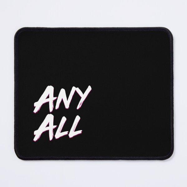 Item preview, Any/All Pronouns - Synthwave/Retrowave Style - Minimal White designed and sold by StereoColors.