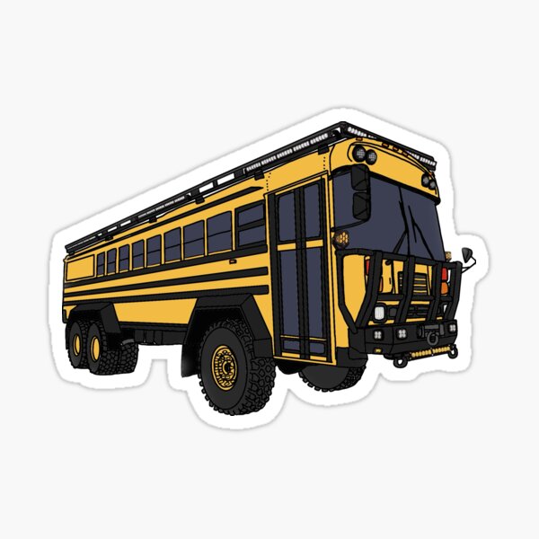Item preview, Lifted School Bus 6x6 designed and sold by Arseman69.
