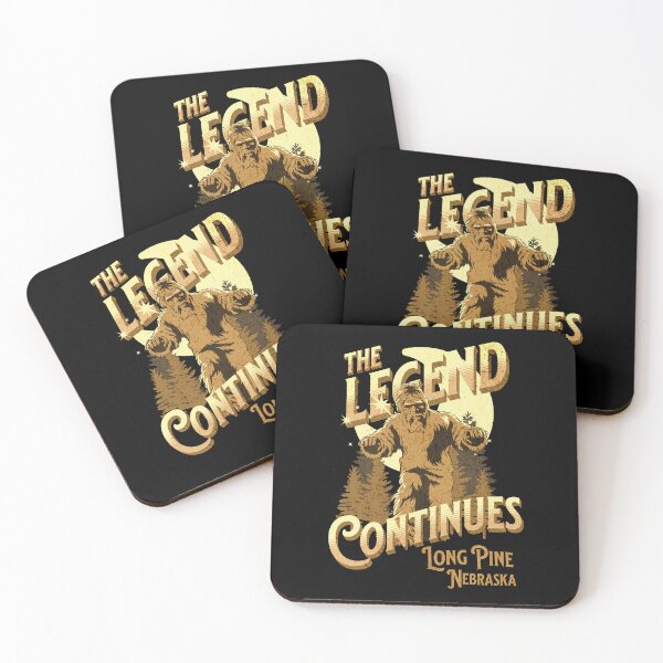 Item preview, LONG PINE NEBRASKA BIGFOOT THE LEGEND CONTINUES Fun Design designed and sold by ej-sulu.