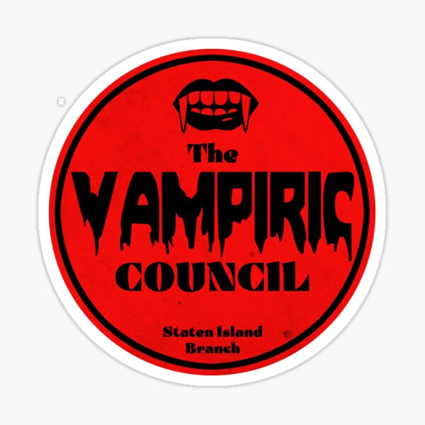Aperçu de l'œuvre Ce que nous faisons dans l'ombre Vampiric Council Logo créée et vendue par Punchitgraphics.