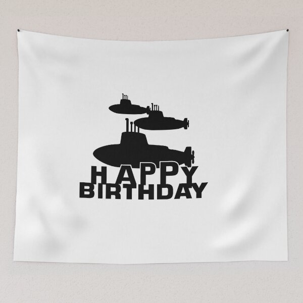 Item preview, Birthday T-Shirt, Happy Birthday T-shirt, submarine theme, Birthday Gift, Design for Man and Ladies ,Boy and Girl ,Classic T-Shirt Gift designed and sold by sixday 7day.
