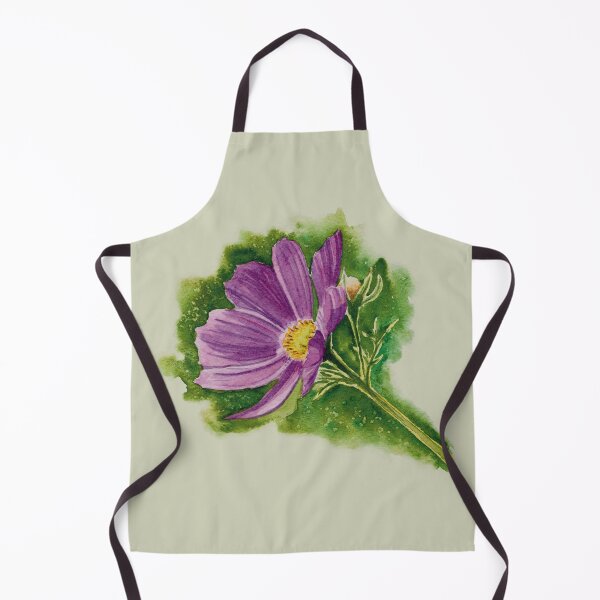 Item preview, Purple Cosmos Flower Watercolour designed and sold by Nicky Rollings.