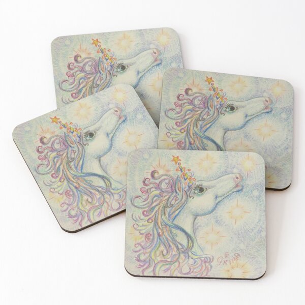 Item preview, Pretty rainbow mane unicorn designed and sold by LittleLiz.